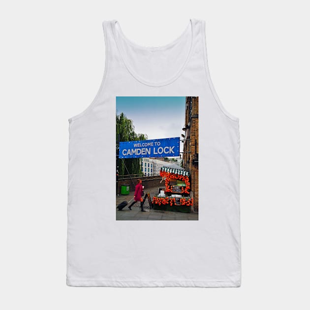 Camden Lock Market London NW1 England Tank Top by AndyEvansPhotos